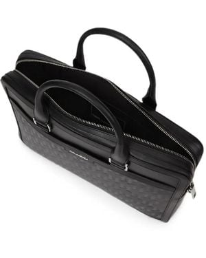 KARL LAGERFELD Portadocumenti K/Loom - Nero