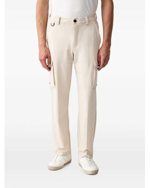 Guess X North Sails Logo-Patch Cargo Trousers - Natural