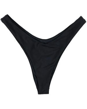 MATINEÉ Dora High-Cut Bikini Bottoms - Black