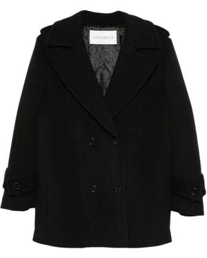 Nina Ricci Double-breasted reefer coat - Schwarz