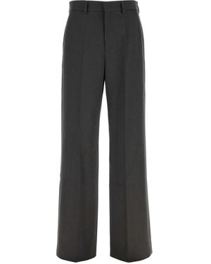 Valentino Garavani Wool Trousers - Grey