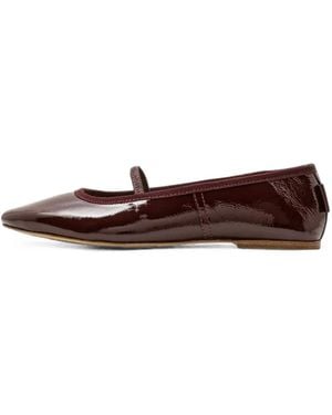 A.P.C. Swan Ballet Flats - Brown