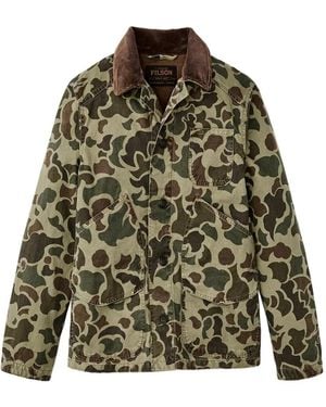 Filson Camouflage-Print Shirt Jacket - Green