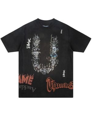 Travis Scott Utopia See the Future T-Shirt - Schwarz