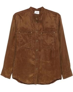 Isabel Marant Zetta Shirt - Brown