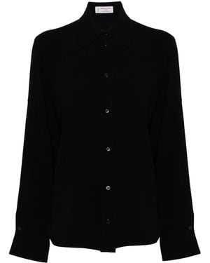 Alberto Biani Long-Sleeve Shirt - Black