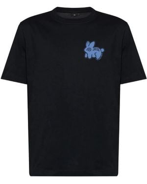 Paul Smith Never Assume Bunny T-Shirt - Black