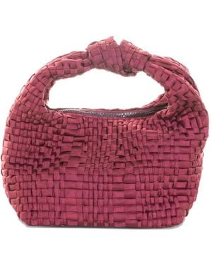 Maria La Rosa Mini Sac Porté Épaule Datolite - Rose
