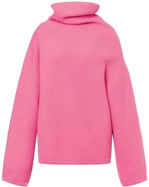 Philosophy Di Lorenzo Serafini Jersey con cuello vuelto - Rosa