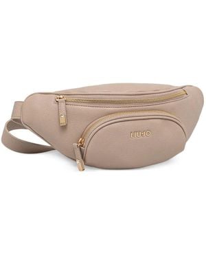 Liu Jo Belt Bag With Logo - Natural