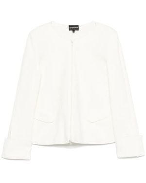 Emporio Armani Ottoman ジャケット - ホワイト