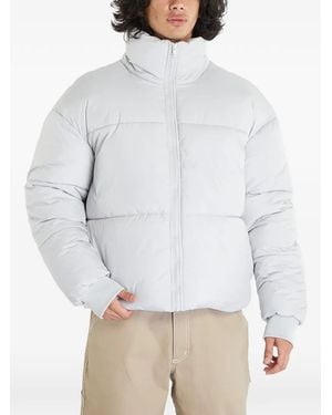 Urban Classics Plumífero Con Cuello Alto - Blanco