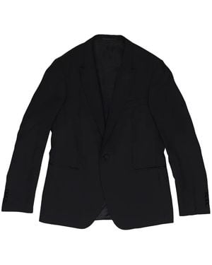 Lanvin Blazer Con Bottone Singolo - Blu