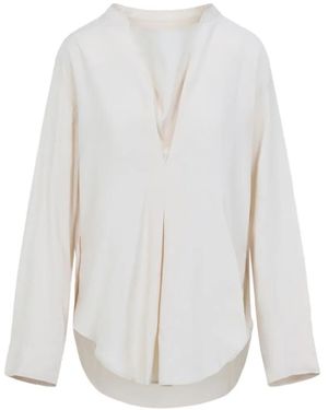 Studio Nicholson Pampa Long-Sleeve Blouse - White