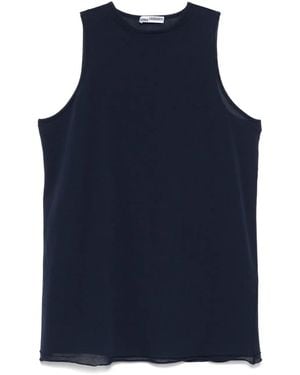 SONIA CARRASCO Trägershirt Im Layering-Look - Blau