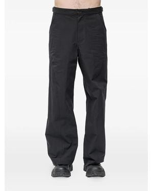 The Viridi-anne Ripstop Wide-Leg Trousers - Blue