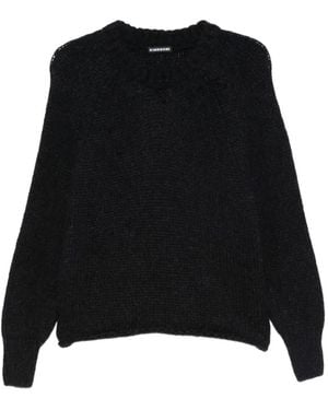 Susanne Bommer Jersey De Lana Con Cuello Redondo - Negro