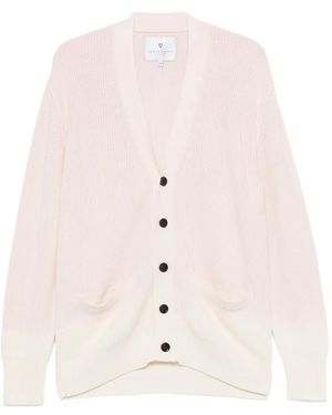 Seven Gauge Cardigan Mit Langen Ärmeln - Weiß