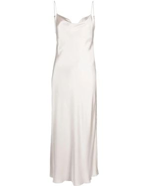 Dorothee Schumacher Silk Midi Dress - White
