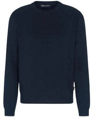 EA7 Maglione Girocollo - Blu