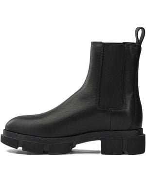 COPENHAGEN Leather Chelsea Boots - Black