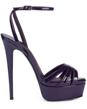 Le Silla Lola Platform Sandals - Blue