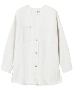 Twinset オーガニックコットン ジャケット - ホワイト