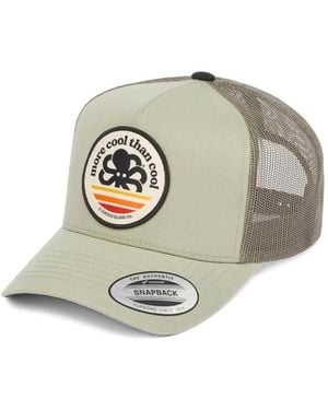 Jonsen Island Panelled Trucker Cap - Metallic