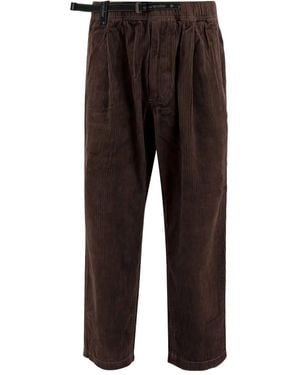 and wander Belted Corduroy Trousers - Grey