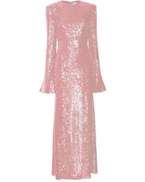 LAPOINTE Maxirock mit Pailletten - Pink