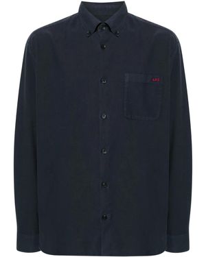 A.P.C. Mateo Hemd - Blau