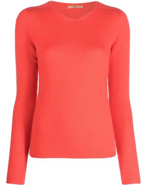 Nuur Fine-Knit Cashmere Jumper - Pink