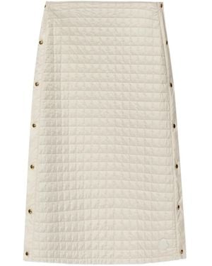 Moncler キルティング スカート - ナチュラル