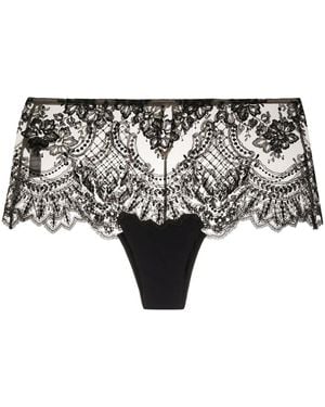 I.D Sarrieri Christmas High-Waisted Briefs - Black