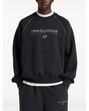 New Balance Crew-Neck Sweatshirt - Black