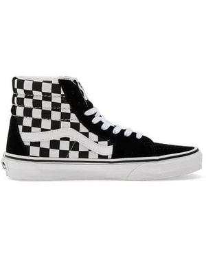 Vans Sk8-Hi Check Trainers - White