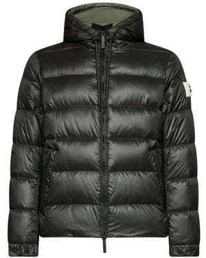 AFTER LABEL Verbier Quilted Hooded Jacket - Black