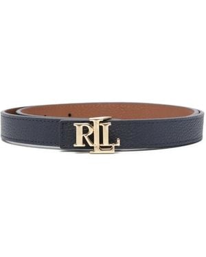 Ralph Lauren Logo-Detail Buckle Belt - White