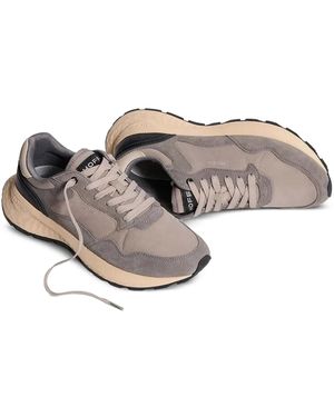 HOFF Suede-Panelled Trainers - Grey