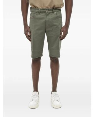 DIESEL Slim-Fit Five-Pocket Shorts - Green