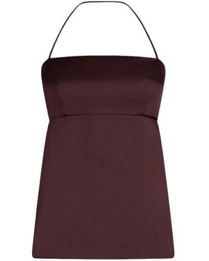 Liu Jo Halterneck Sleeeless Top - Purple