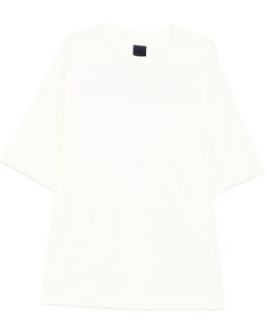Juun.J Crew-Neck Short-Sleeve T-Shirt - White