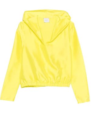 Alysi Sudadera con capucha - Amarillo
