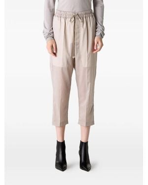 Rick Owens Pantalones Astaires Con Cordones - Neutro