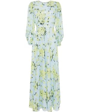 Sachin & Babi Bianca Chiffon Gown - Green