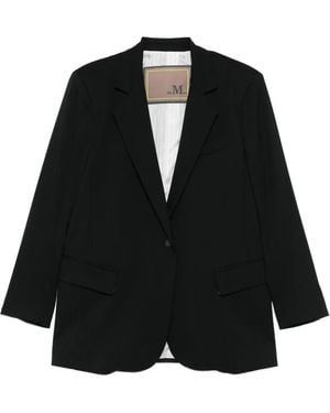 THE M.. Blazer Clara À Simple Boutonnage - Noir