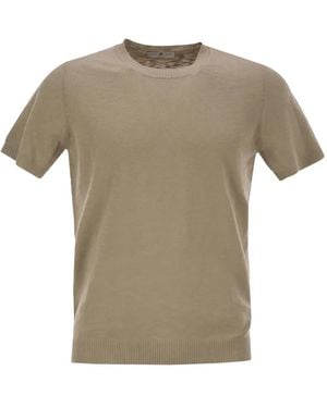 PT Torino Crew-Neck Short-Sleeve T-Shirt - Grey