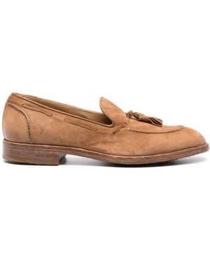 Moma Tassel-Detail Suede Loafers - Brown