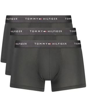 Tommy Hilfiger Logo-Waistband Pack Of Three Boxers (Set Of Three) - Gray