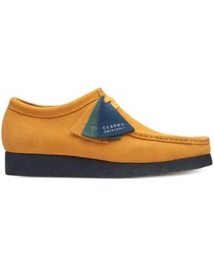 Clarks Wallabee Boots - Orange
